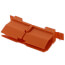 Mounting Carrier for 773 Series Pushwire Connectors for Junction Boxes (Orange)