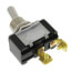 On-Off SPST Bat Handle Toggle Switch with Screw Termination & Face-plate (125/250V)