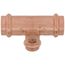 3/4" x 3/4" x 1/2" ProPress Copper Tee
