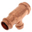 1" x 3/4" x 1/2" ProPress Copper Tee