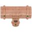 1" x 1" x 1/2" ProPress Copper Tee