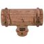 1-1/4" x 1-1/4" x 3/4" ProPress Copper Tee