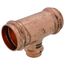 1-1/4" x 1-1/4" x 3/4" ProPress Copper Tee