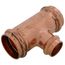 1-1/4" x 1-1/4" x 3/4" ProPress Copper Tee