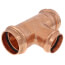 1-1/2" x 1-1/2" x 1-1/4" ProPress Copper Tee