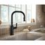 Smyth One-handle High Arc Pulldown Kitchen Faucet (Matte Black), 7770BL