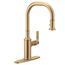 Smyth One-handle High Arc Pulldown Kitchen Faucet (Bronzed Gold), 7770BZG