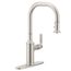Smyth One-handle High Arc Pulldown Kitchen Faucet (Spot Resist Stainless), 7770SRS
