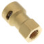 1/4" ZoomLock PUSH R410A Optimized SAE Flare Adapter (PZKP-F4-HNBR)