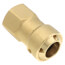5/8" ZoomLock PUSH R410A Optimized SAE Flare Adapter (PZKP-F10-HNBR)