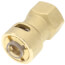3/8" ZoomLock PUSH Removable SAE Flare Adapter (PZKPR-F6)
