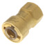 1/2" ZoomLock PUSH Removable SAE Flare Adapter (PZKPR-F8)
