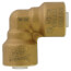 1/4" ZoomLock PUSH Removable 90-Degree Elbow (PZKPR-90E4)