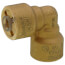 1/4" ZoomLock PUSH Removable 90-Degree Elbow (PZKPR-90E4)