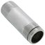 3/4" x 3" Chrome Brass Nipple (Lead Free)