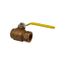 3/4" Threaded Bronze 2 Piece Full Port Ball Valve w/ 2-1/4" Stem Extension, 77C10404A