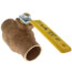 1-1/2" Full Port Contractor Series Sweat Ball Valve (177 Cv)