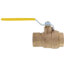 3/4" FNPT Full Port Brass Threaded Ball Valve