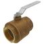 3" Threaded Full Port Brass Ball Valve (Lead Free) w/ SS Ball & Stem, 77FLF14001