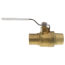 3/4" Sweat x 3/4" Sweat Full Port Solder Ball Valve w/ Stainless Steel Lever and Nut (Lead Free)