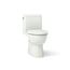 Reach One-Piece Compact Elongated Toilet w/ Skirted Trapway, 1.28 Gpf (Dune), K-78080-NY