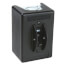 3P, 3-Phase AC Manual Controller Toggle Switch, 30A - Black (600V) w/ NEMA 1