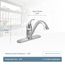Camerist 1 Handle Kitchen Faucet, 1.5 GPM, 7825 (Chrome)