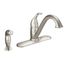 Camerist Spot Resist Stainless 1 Handle Kitchen Faucet w/ Side Spray, 7840SRS
