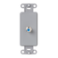 Decora Insert, F Connector (Gray)