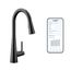 Sleek 1 Handle Pulldown Kitchen Faucet, 1.5 GPM, 7864EVBL (Matte Black)