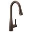 Sleek Oil Rubbed Bronze 1 Handle Pulldown Kitchen Faucet, 7864ORB