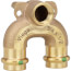 1" x 1/2" Bronze ProPress Double Drop Elbow (Lead Free)