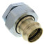 1" ProPress Bronze Di-electric Union (P x FNPT), Lead Free