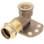 1/2" x 3/8" Bronze 90° Drop Ear Elbow (Lead Free)