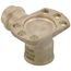1/2" x 1/2" Bronze 90° Drop Ear Elbow (Lead Free)