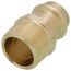 3/4" ProPress x 1" Male Bronze Adapter (Lead Free)