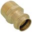 3/4" ProPress x 1" Male Bronze Adapter (Lead Free)