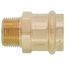 1" ProPress x 3/4" Male Bronze Adapter (Lead Free)