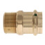 1" ProPress x Male Bronze Adapter (Lead Free)