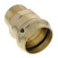 1-1/4" ProPress x 1" Male  Bronze Adapter (Lead Free)