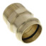 1-1/4" ProPress x Male Bronze Adapter (Lead Free)