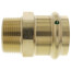 1-1/2" ProPress x 1-1/4" Male Bronze Adapter (Lead Free)