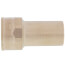 1/2" x 3/8" Press x FNPT Female Street Bronze Adapter (Lead Free)