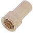 1/2" x 3/8" Press x FNPT Female Street Bronze Adapter (Lead Free)