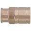 1" ProPress FTG x 1/2" Female Street Bronze Adapter (Lead Free)