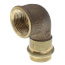 1/2" ProPress x 3/4" Female Bronze 90° Elbow (Lead Free)