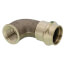 3/4" ProPress x 1/2" Female Bronze 90° Elbow (Lead Free)