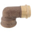 1-1/4" ProPress x Female Bronze 90° Elbow (Lead Free)