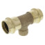 3/4" x 3/4" x 1/4" ProPress x ProPress x Female Bronze Tee (Lead Free)