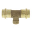 3/4" x 3/4" x 1/4" ProPress x ProPress x Female Bronze Tee (Lead Free)